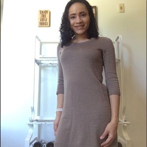 Sweater dress